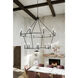Carrick 18 Light Black Chandelier Ceiling Light, 2 Tier Large